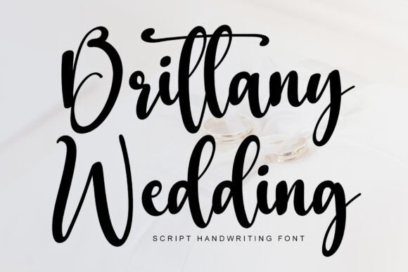 Brittany Wedding: The Handwritten Font Crafters Love