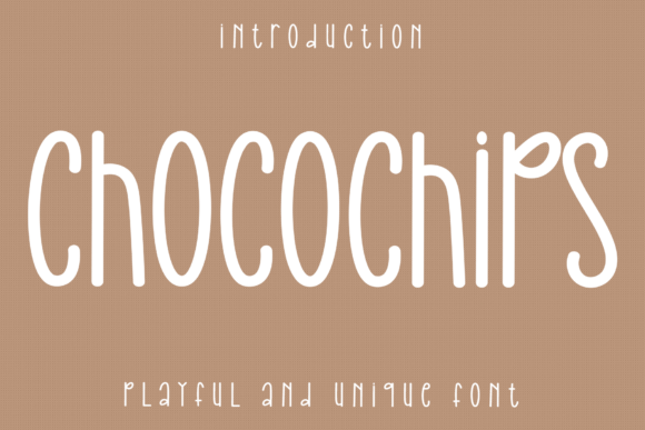 Chocochips Script Font for Handmade Product Magic