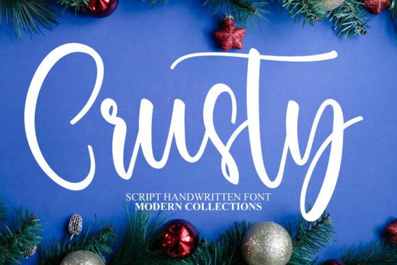 Crusty: A Dainty Script Font for Editorial Charm