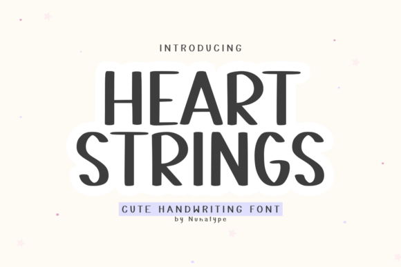 Heart Strings: A Handwriting Font for Editorial Warmth