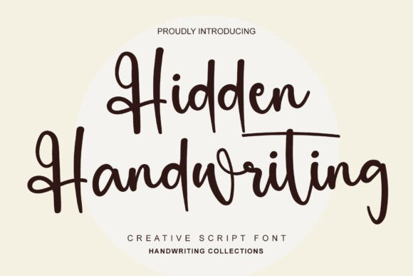 Hidden Handwriting: A Script Font for Bold Digital Campaigns