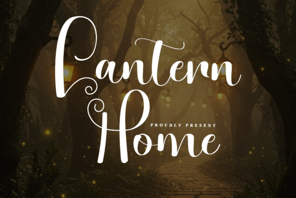 Lantern Home: A Graceful Script Font for Modern Branding