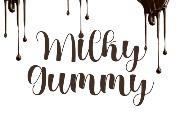 Milky Gummy: A Script Font That Feels Like a Quiet Brand Upgrade