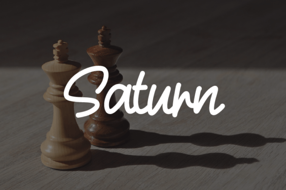 Saturn: A Modern Elegant Font for Marketing Creatives