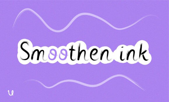 Smoothen Ink: A Fluid Hand-Brushed Font for Web Designers