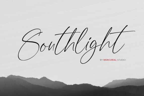 Southlight: A Slim Script Font for Scroll-Stopping Visuals