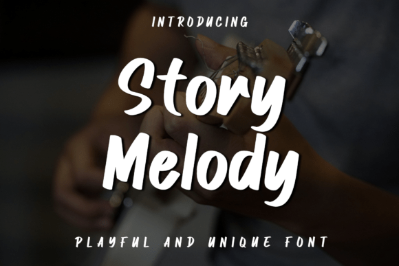 Story Melody: A Script Font That Elevates Editorial Layouts