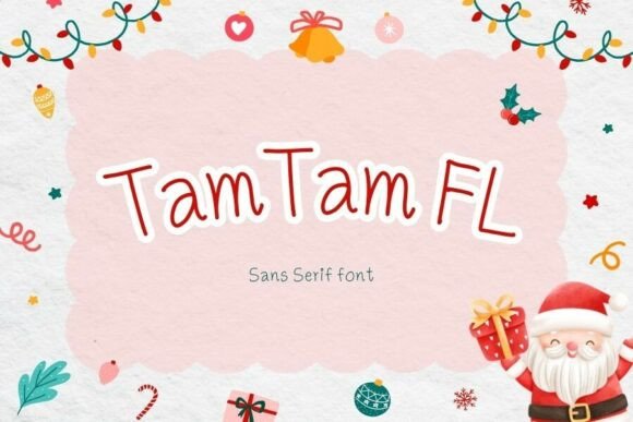 Tamtam Fl: A Handwritten Typeface for Lively Editorial Design