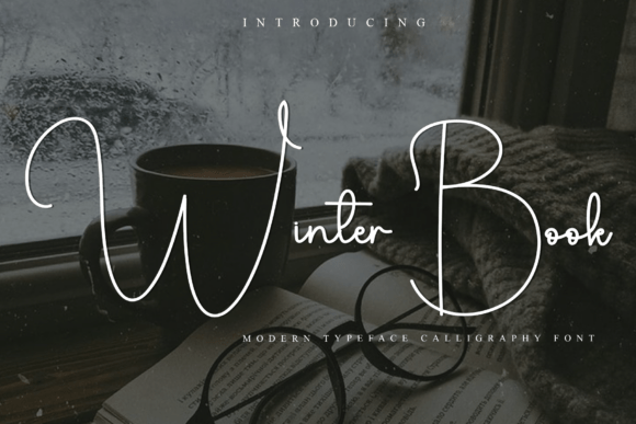 Winter Book: A Festive Typeface for Editorial Design