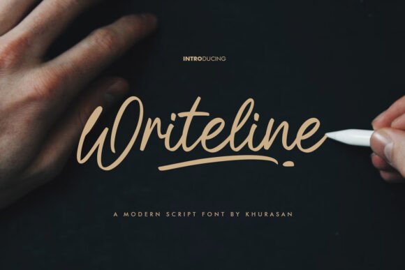 Writeline: A Script Font That Makes Handmade Products Feel Luxe